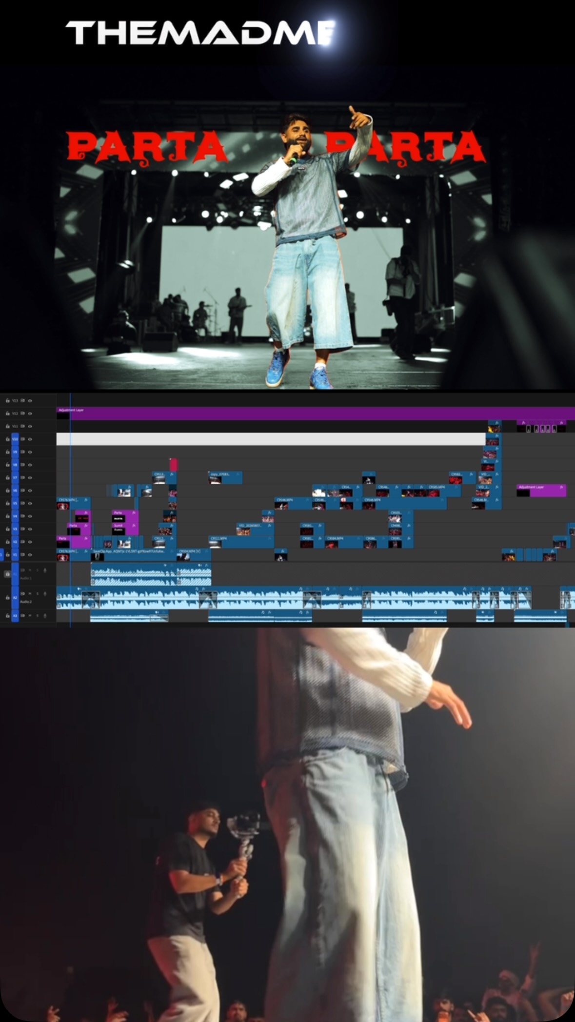 Timeline to Final: Concert Show Energy